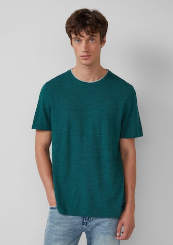 T-Shirt s.Oliver en vert : devant