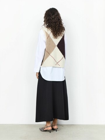 Soyaconcept Vest ' SC-HACER ' in Beige: Rückseite