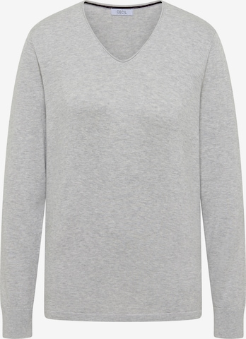 CECIL Sweater in Grey: front