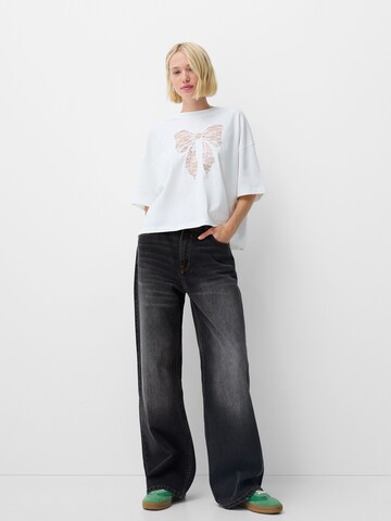 Bershka Loose fit Jeans in Black