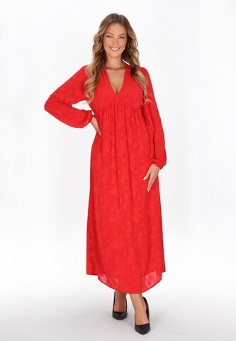 faina Dress in Red