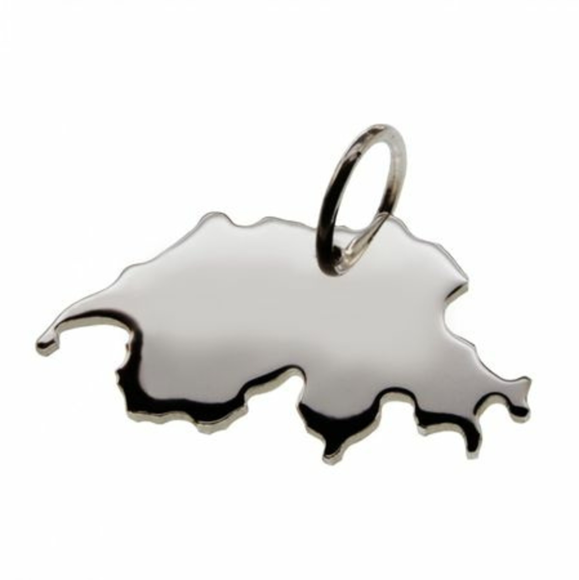 Schmuckador Pendant in Silver: front