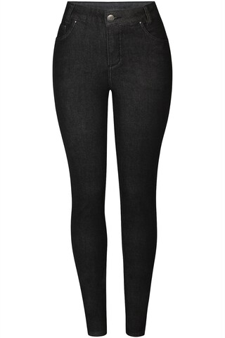 ze-ze Slimfit Jeans 'Shape 1 20' in Zwart: voorkant