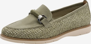 Tamaris Slipper in Grün: Vorderseite