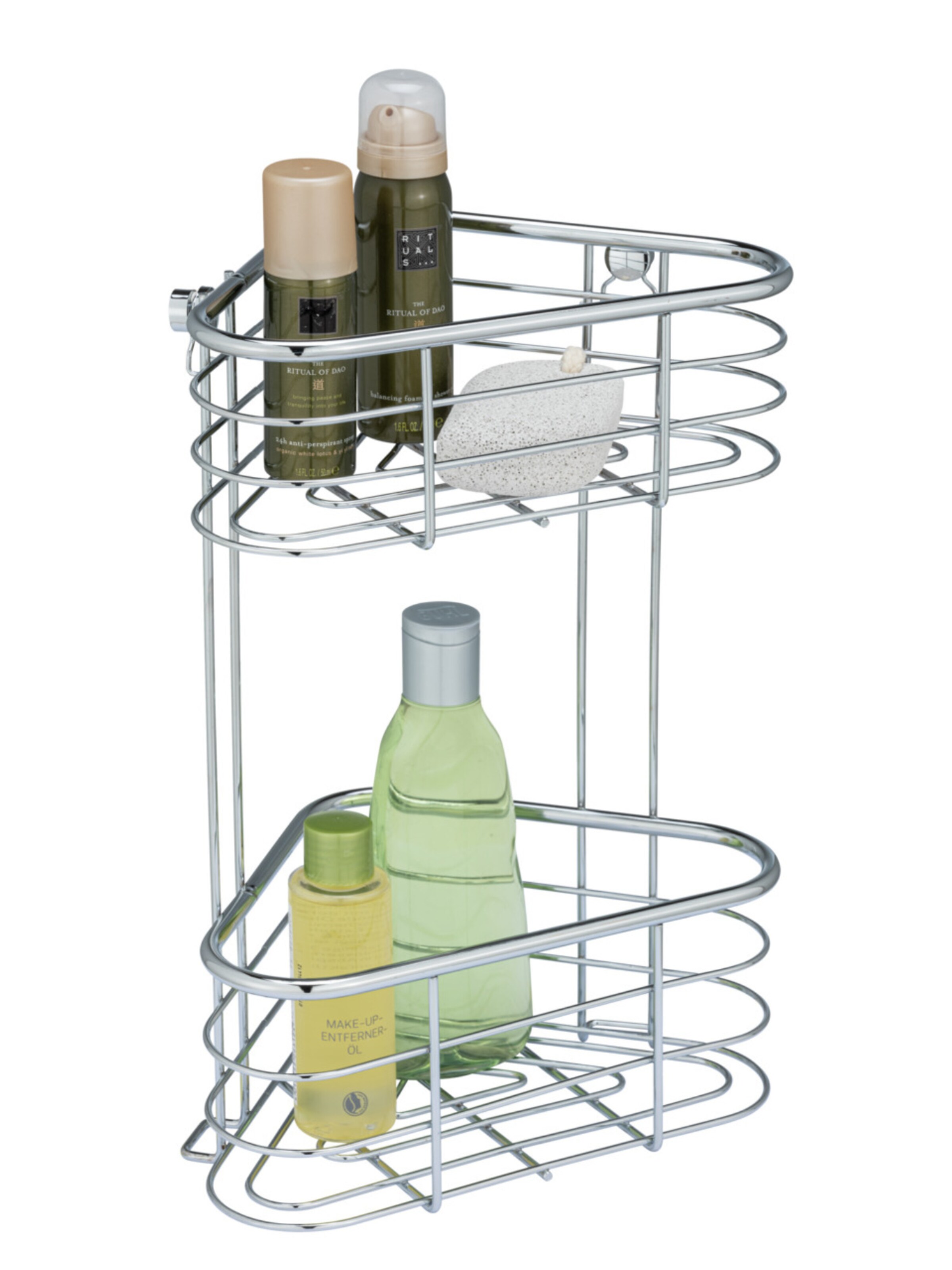 Wenko Eckregal 'Trestina' in Silber