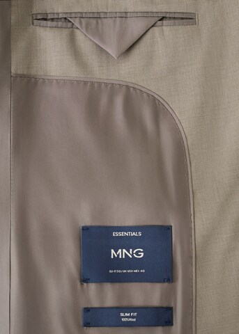 MANGO MAN Slim Fit Sakko 'Turin' in Braun