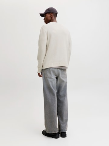 JACK & JONES Pullover 'JORNORREBRO' i beige