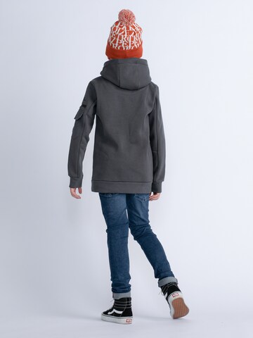 Petrol Industries Sweatshirt 'Mount Prospect' in Grey