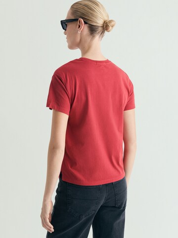 T-shirt 'Skull' Scalpers en rouge