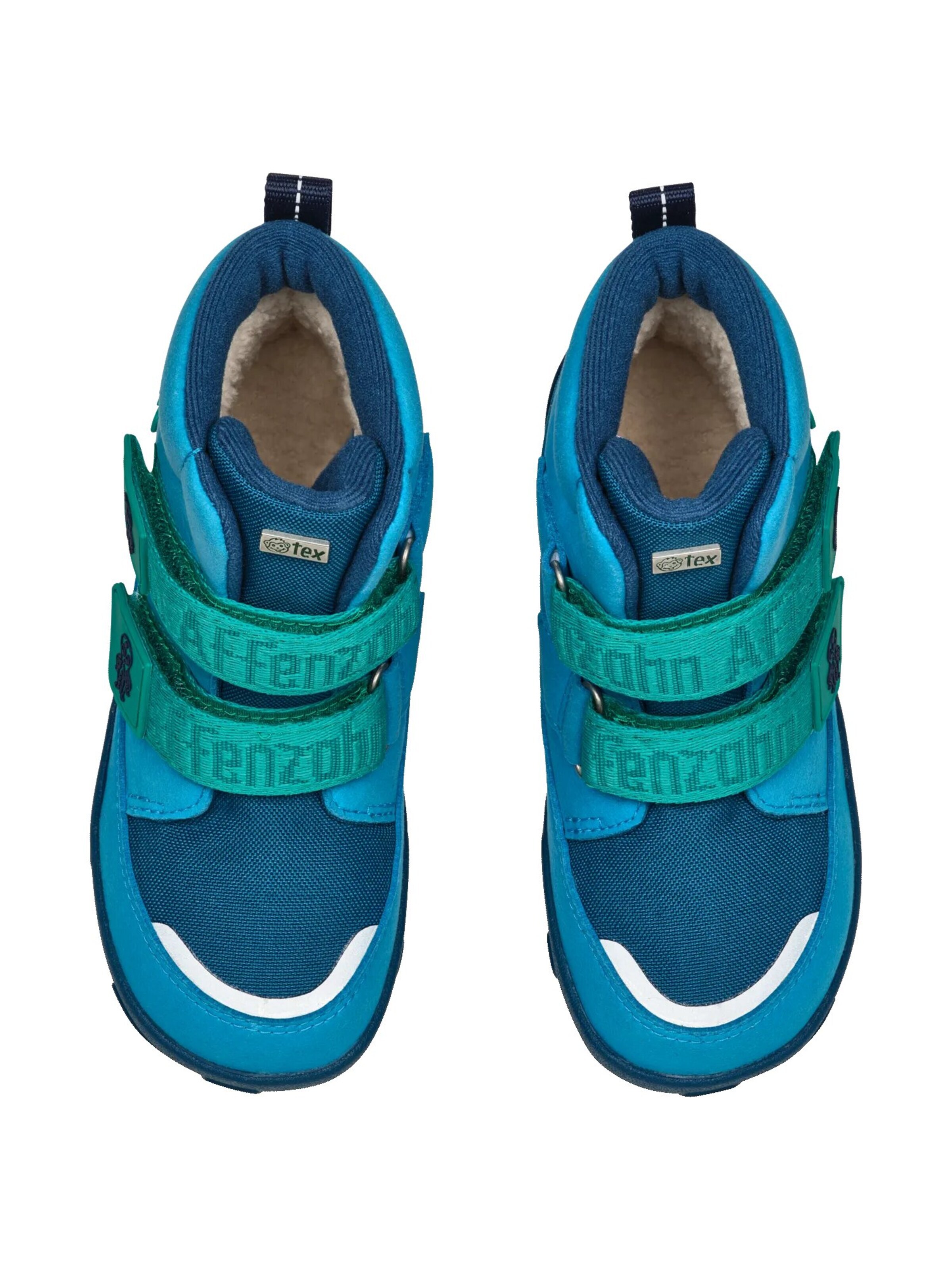 Affenzahn Boots 'Vegan Comfy Vegan Comfy' in Blue