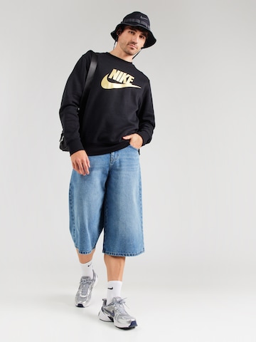Nike Sportswear Суичър 'CLUB' в черно