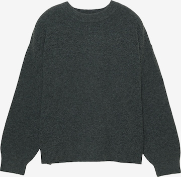 Pull-over Pull&Bear en gris : devant