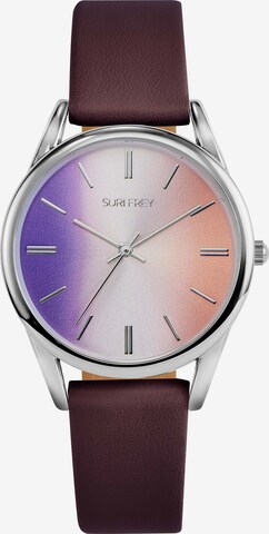 Suri Frey Analog Watch ' Lotty ' in Brown: front