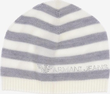 Armani Jeans Hat & Cap in One size in Grey: front