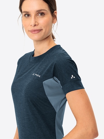 VAUDE Functioneel shirt 'W Scopi T IV' in Blauw