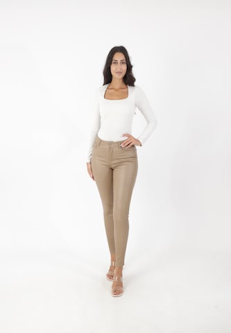 Skinny Pantaloni di Elara in grigio
