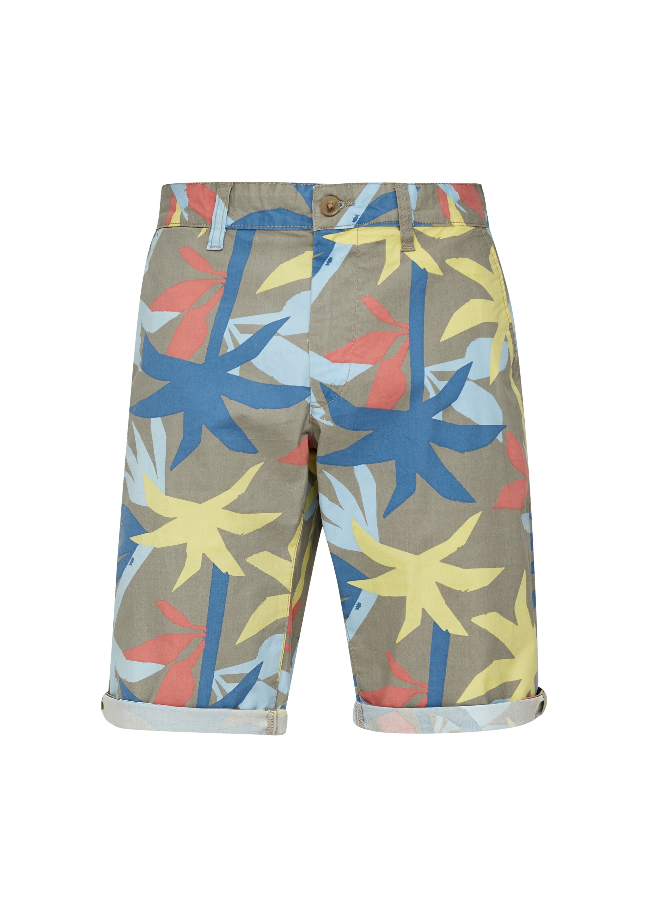 Coupe slim Pantalon chino s.Oliver en beige : devant