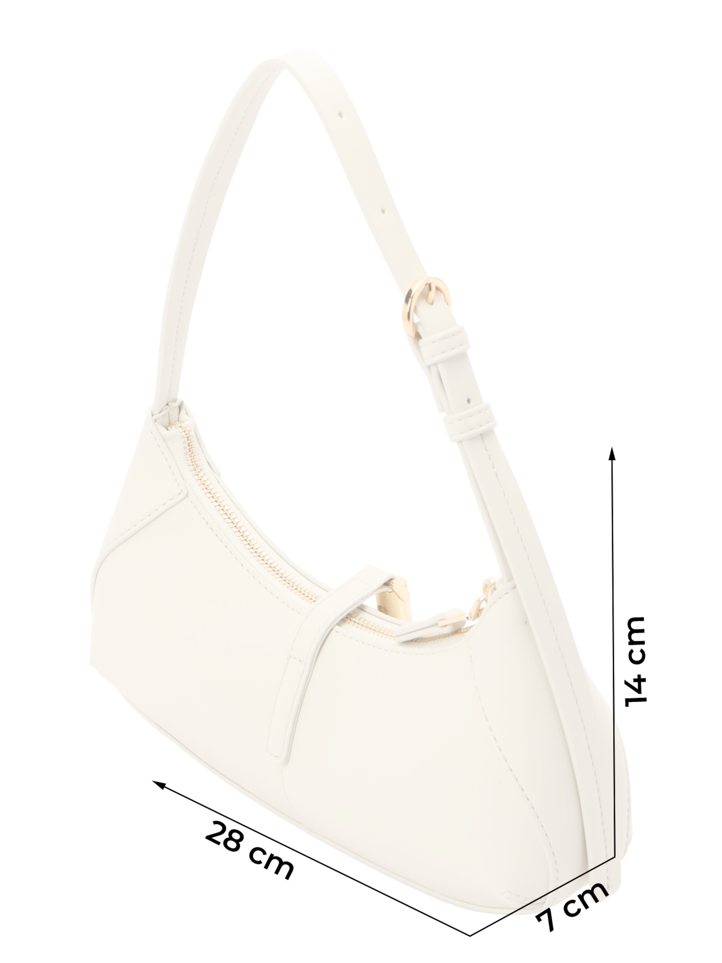 Seidenfelt - Mala de ombro 'Loviisa' em bege