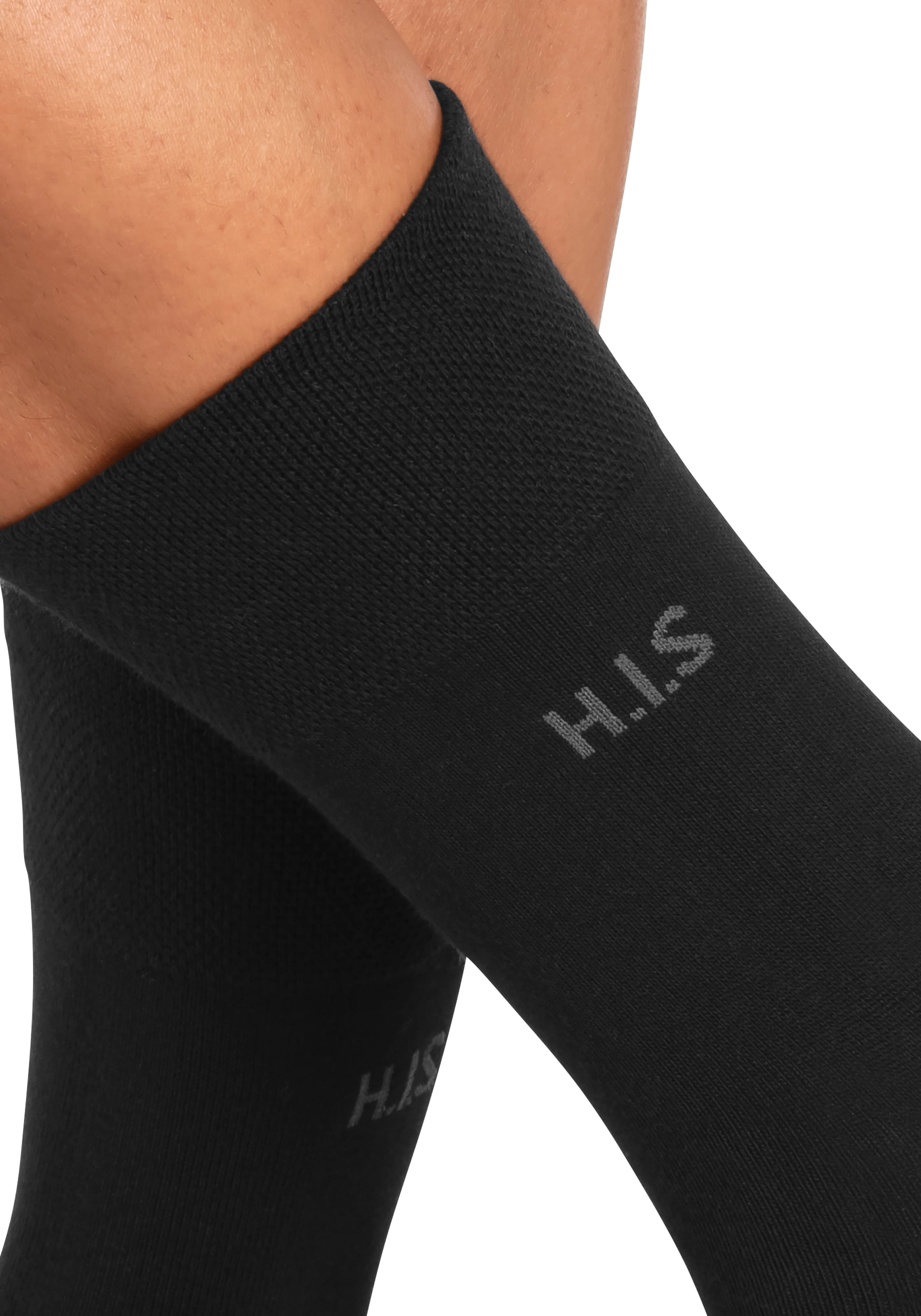 H.I.S Socken in Schwarz
