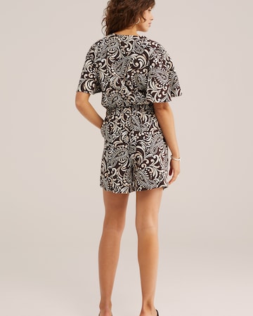 WE Fashion Overal – hnědá