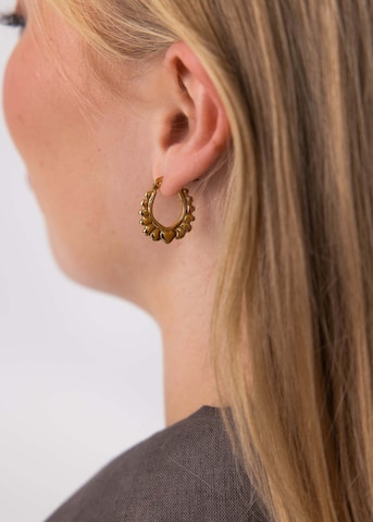 PURELEI Earrings 'Glowy' in Gold