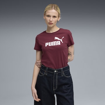 PUMA Functioneel shirt 'ESS No. 1' in Rood: voorkant