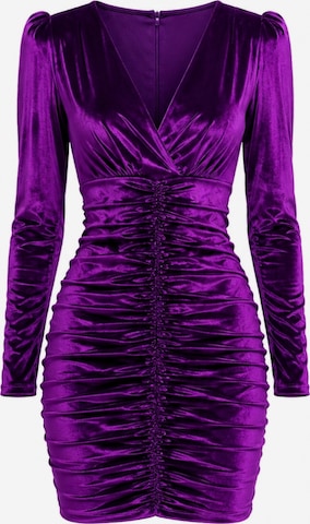 Elena Athanasiadou Cocktailkleid 'Velora' in Lila: Vorderseite