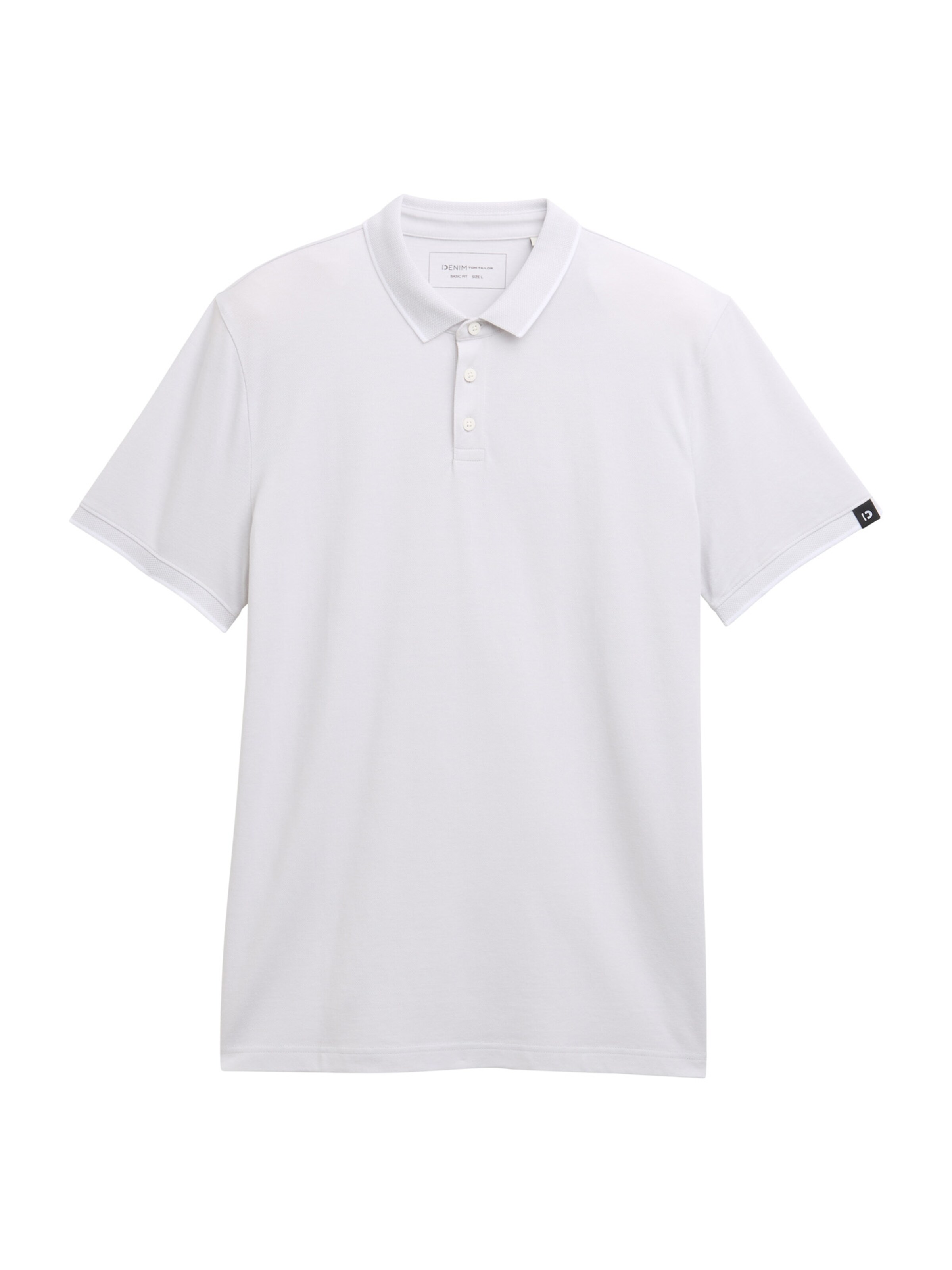 TOM TAILOR DENIM Bluser & t-shirts i hvid: forside