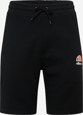 ELLESSE - Regular Calças de desporto 'Kraviz' em preto: frente