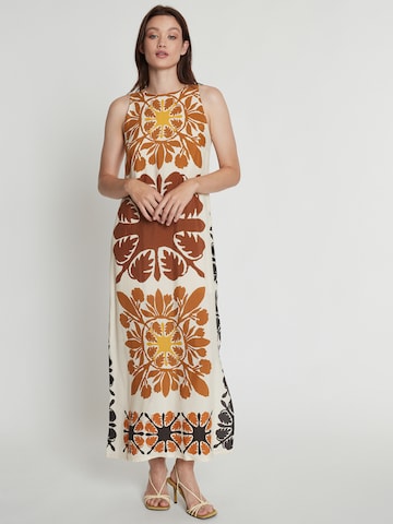 Ana Alcazar Dress ' Ravea ' in Mixed colors