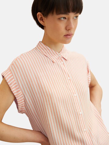 TOM TAILOR Bluse i orange