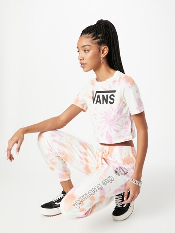 Effilé Pantalon VANS en blanc