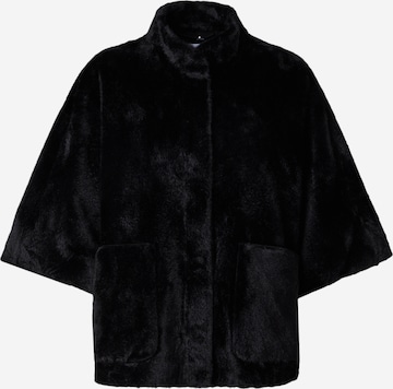 RINO & PELLE Cape in Black: front