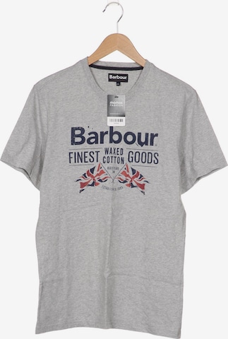 Barbour T-Shirt L in Grau: predná strana