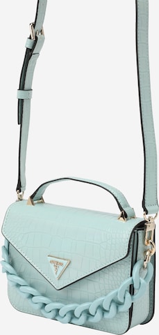GUESS Ročna torbica 'CORINA' | modra barva: sprednja stran