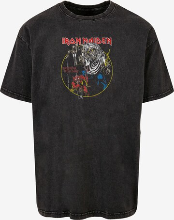 Merchcode Shirt 'Iron Maiden' in Grey: front