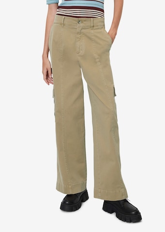 Loosefit Pantaloni cargo di Marc O'Polo DENIM in beige: frontale