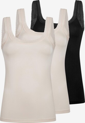 Mey Onderhemd 'Modal Lace' in Bruin: voorkant