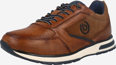bugatti Chaussure de sport à lacets 'Cunio' en marron, Vue avec produit