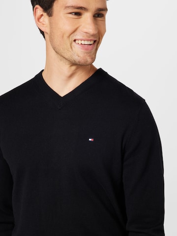 TOMMY HILFIGER Svetr – černá