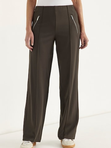 Loosefit Pantalon Cellbes of Sweden en bronze : devant
