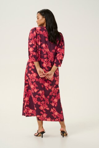 Robe 'Maddi' KAFFE CURVE en rouge