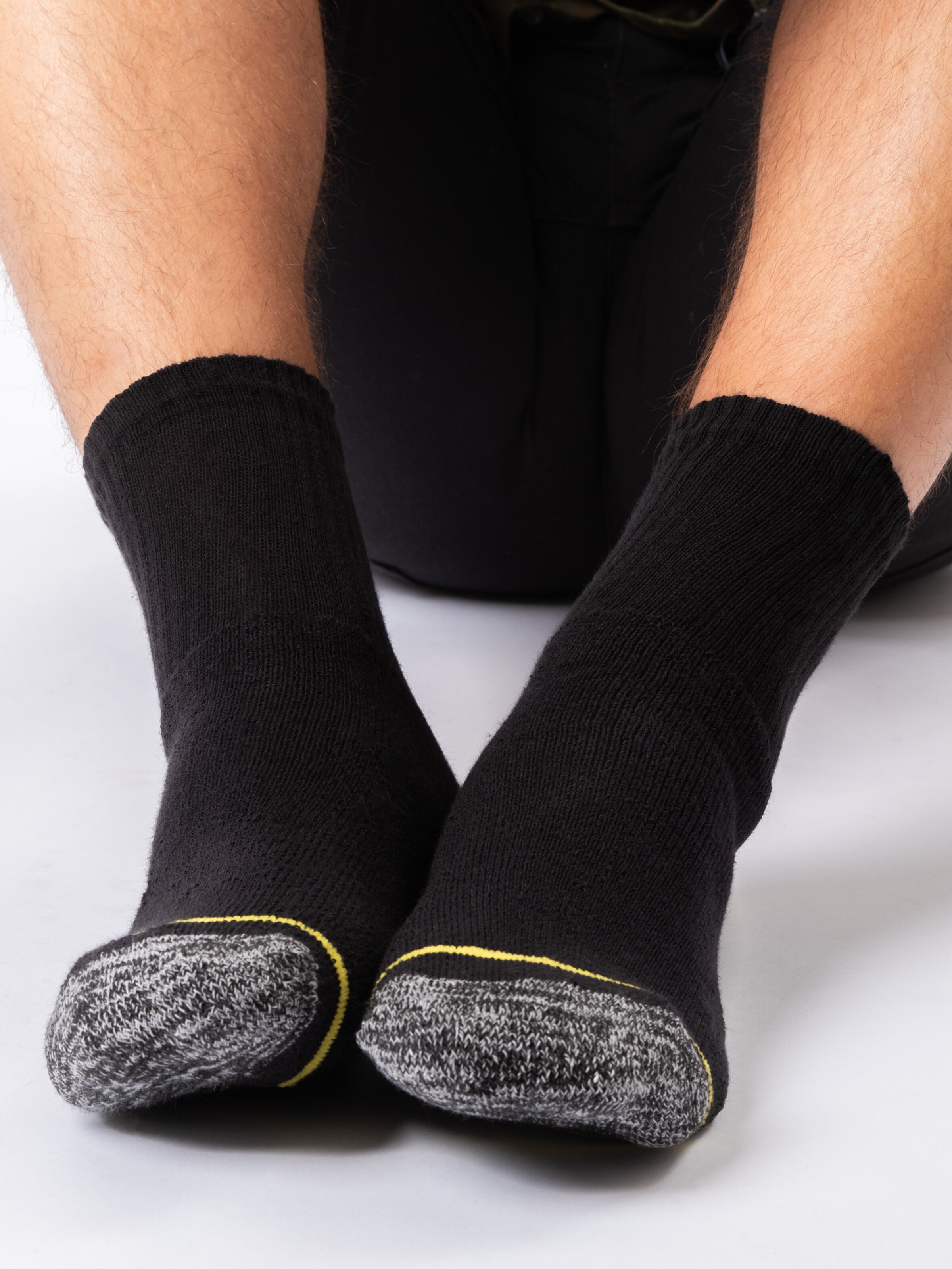 Occulto Sokken 'Karl' in Zwart