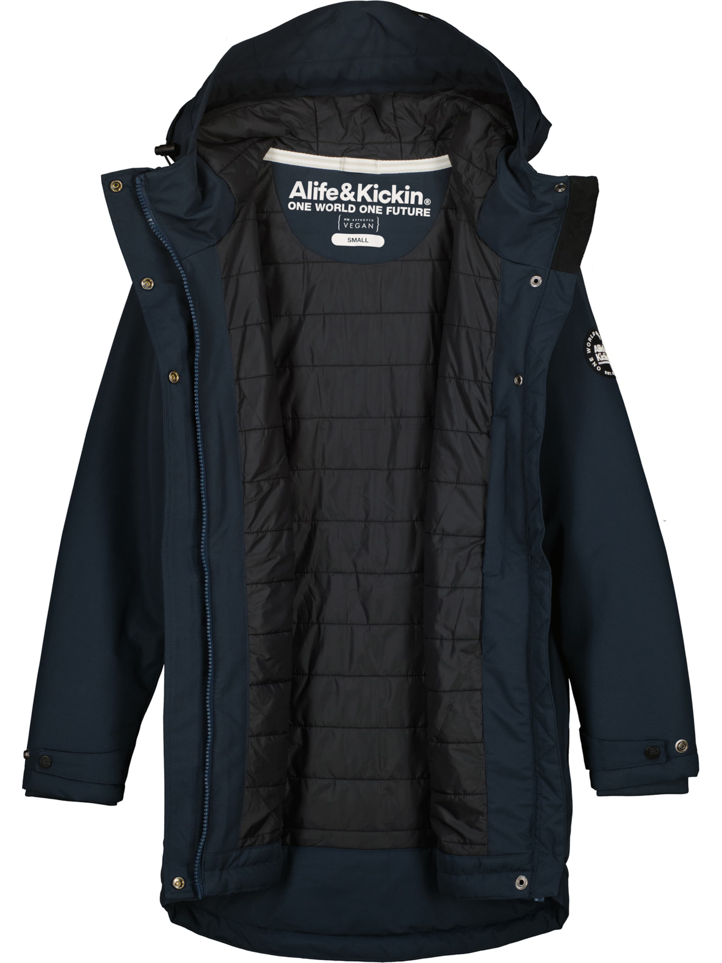 Veste mi-saison 'MarlyAK' alife & kickin en bleu