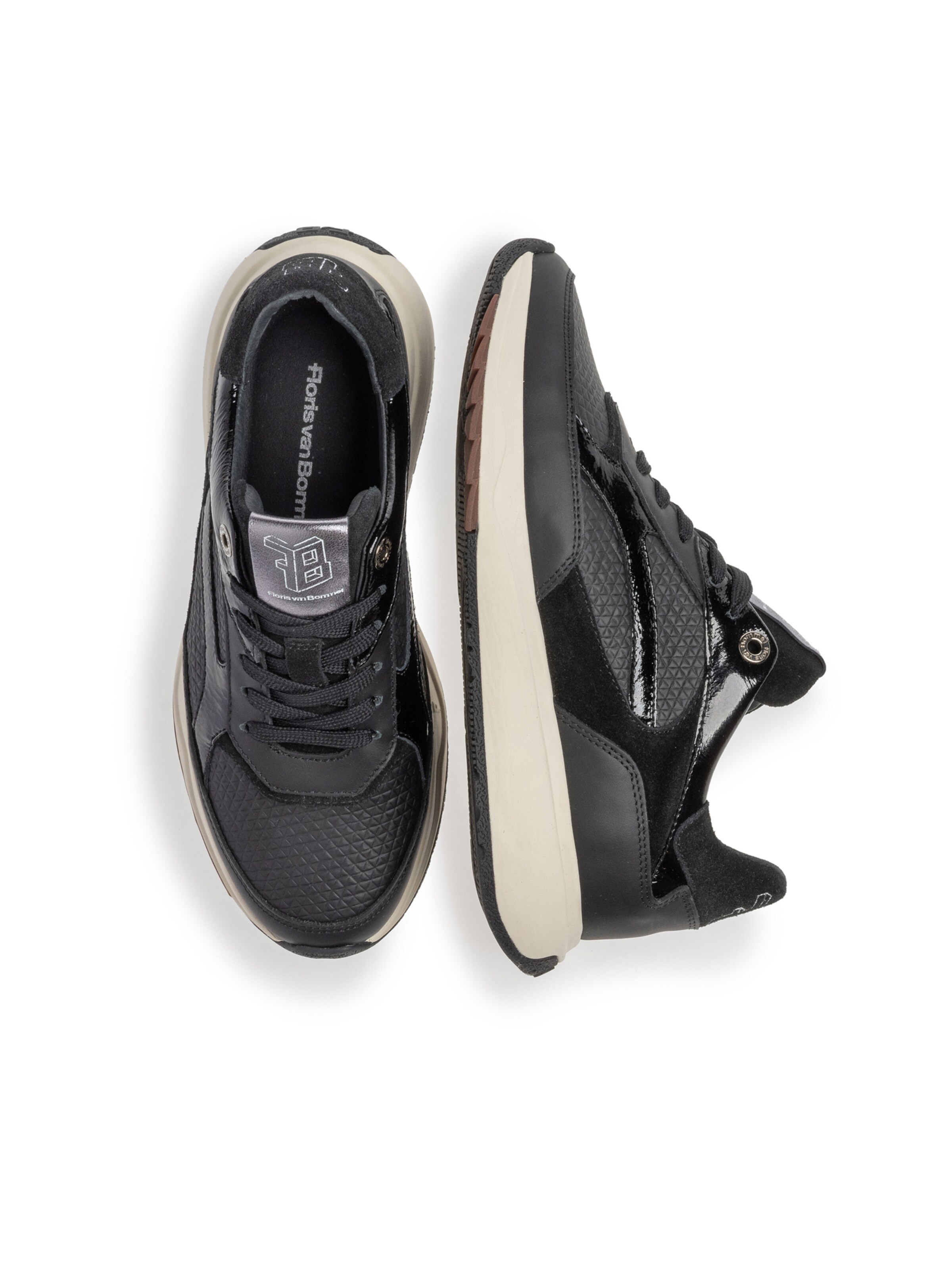 Floris van Bommel Sneaker 'Suvi 02' in Schwarz