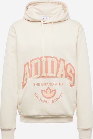 ADIDAS ORIGINALS Sweatshirt 'VRCT' in White: front