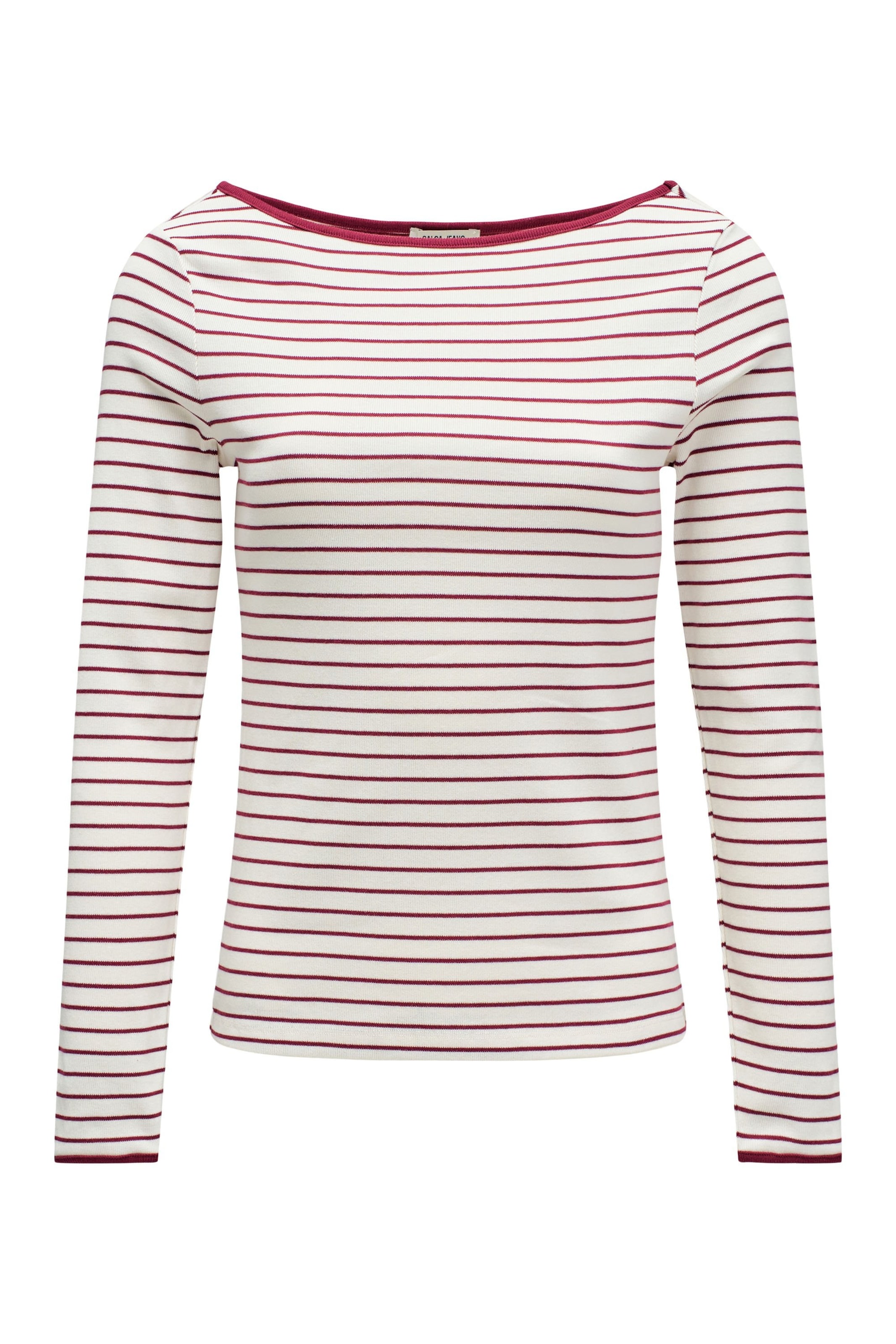 Pull-over Salsa Jeans en beige : devant