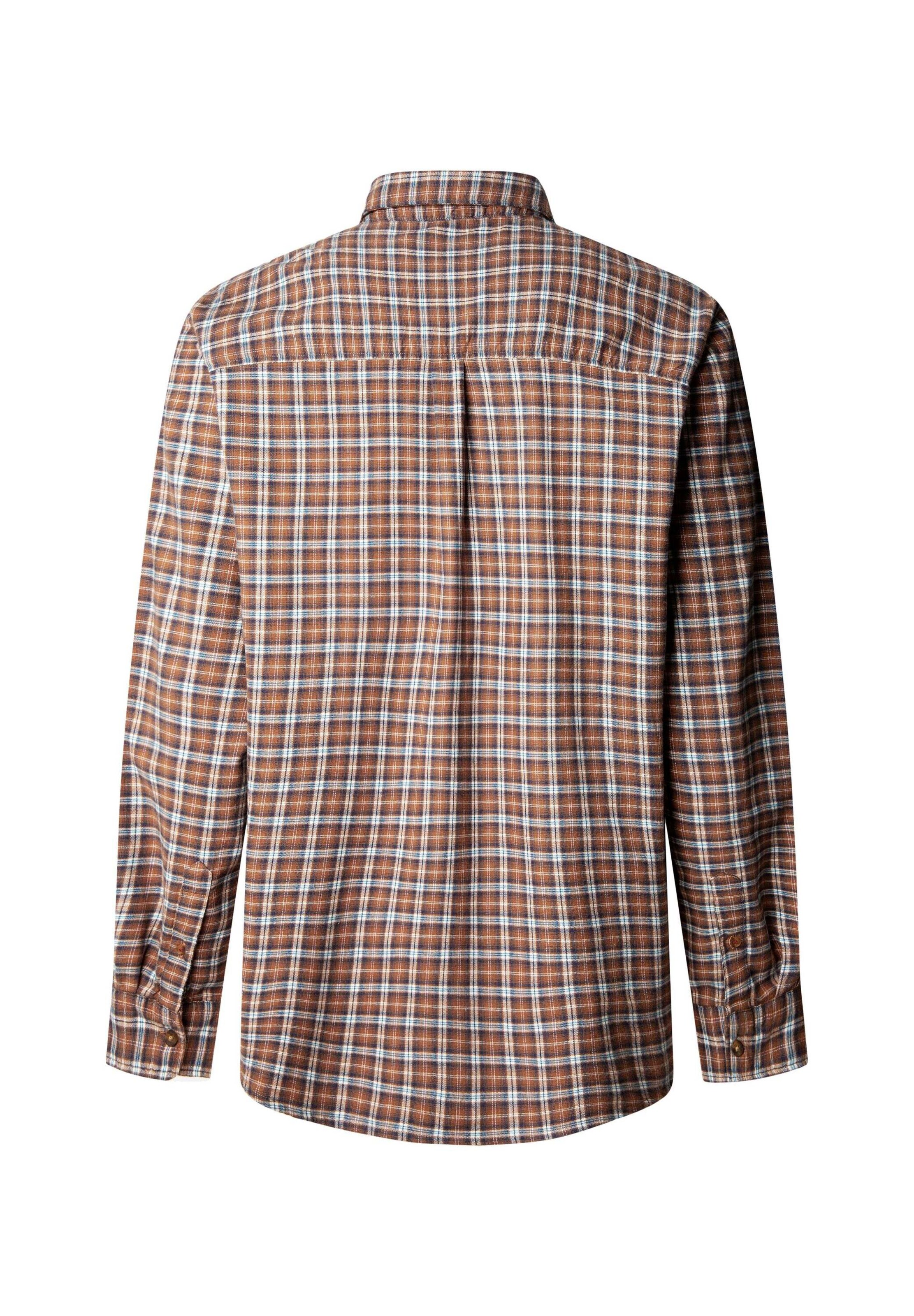 Pepe Jeans - Ajuste regular Camisa ' REBAY ' en naranja