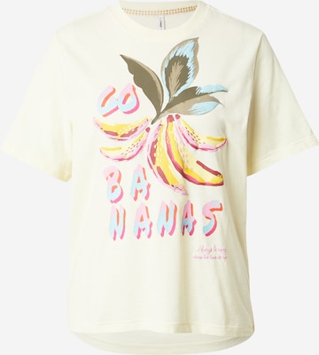 ONLY Тениска 'ONLBLINIS' в жълто: отпред