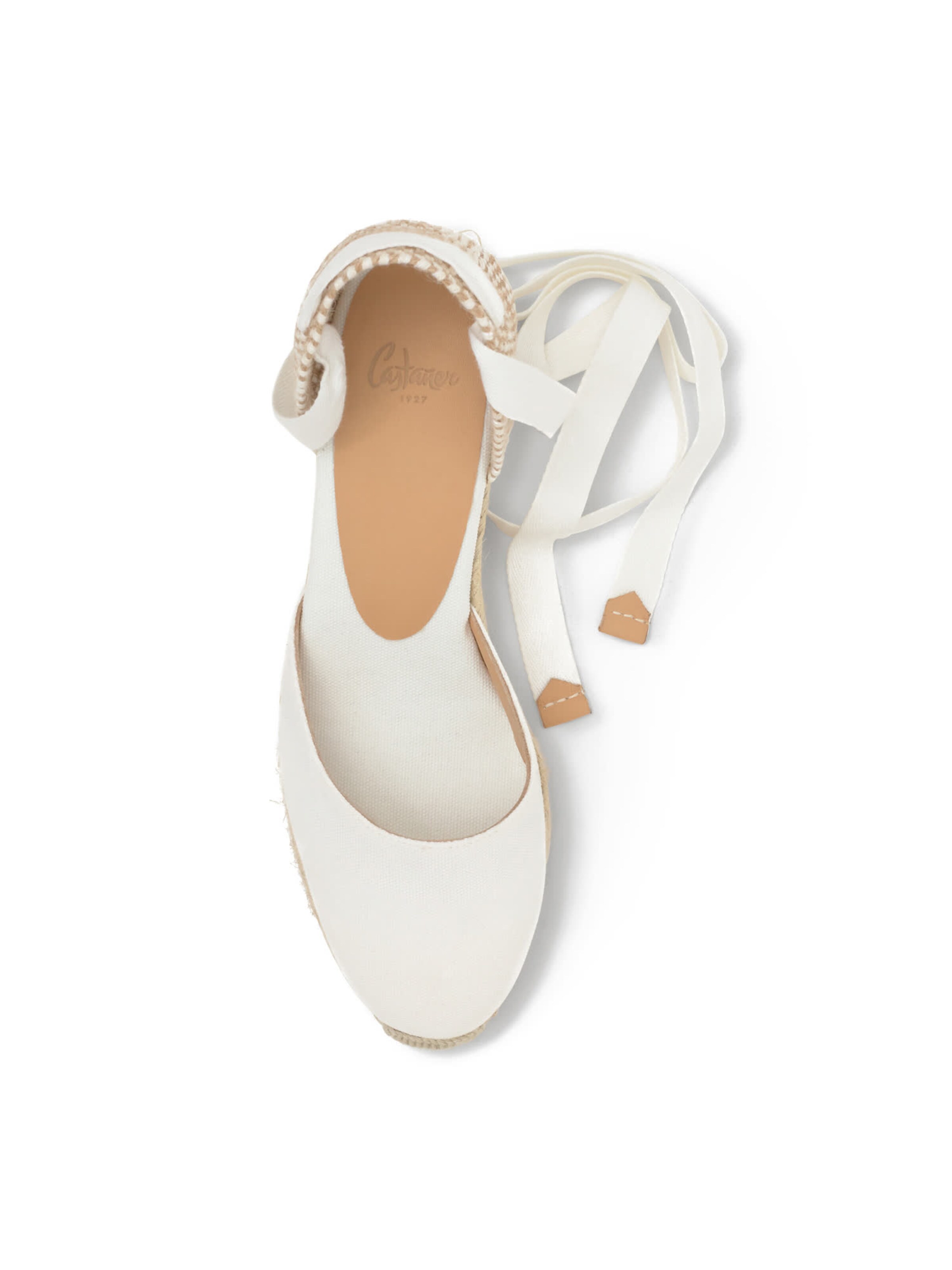 Castañer - Alpercatas 'Carina' em branco